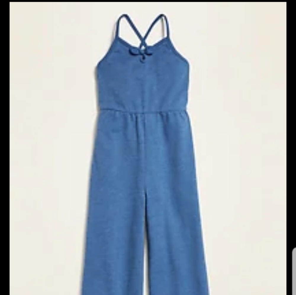 Old navy jersey smocked back jumper